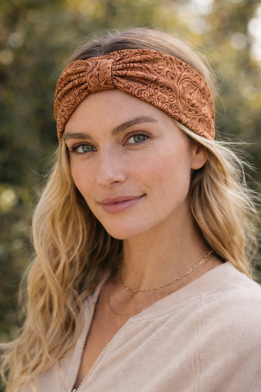 The Bling Barn Core Headbands: Tooled Saddle