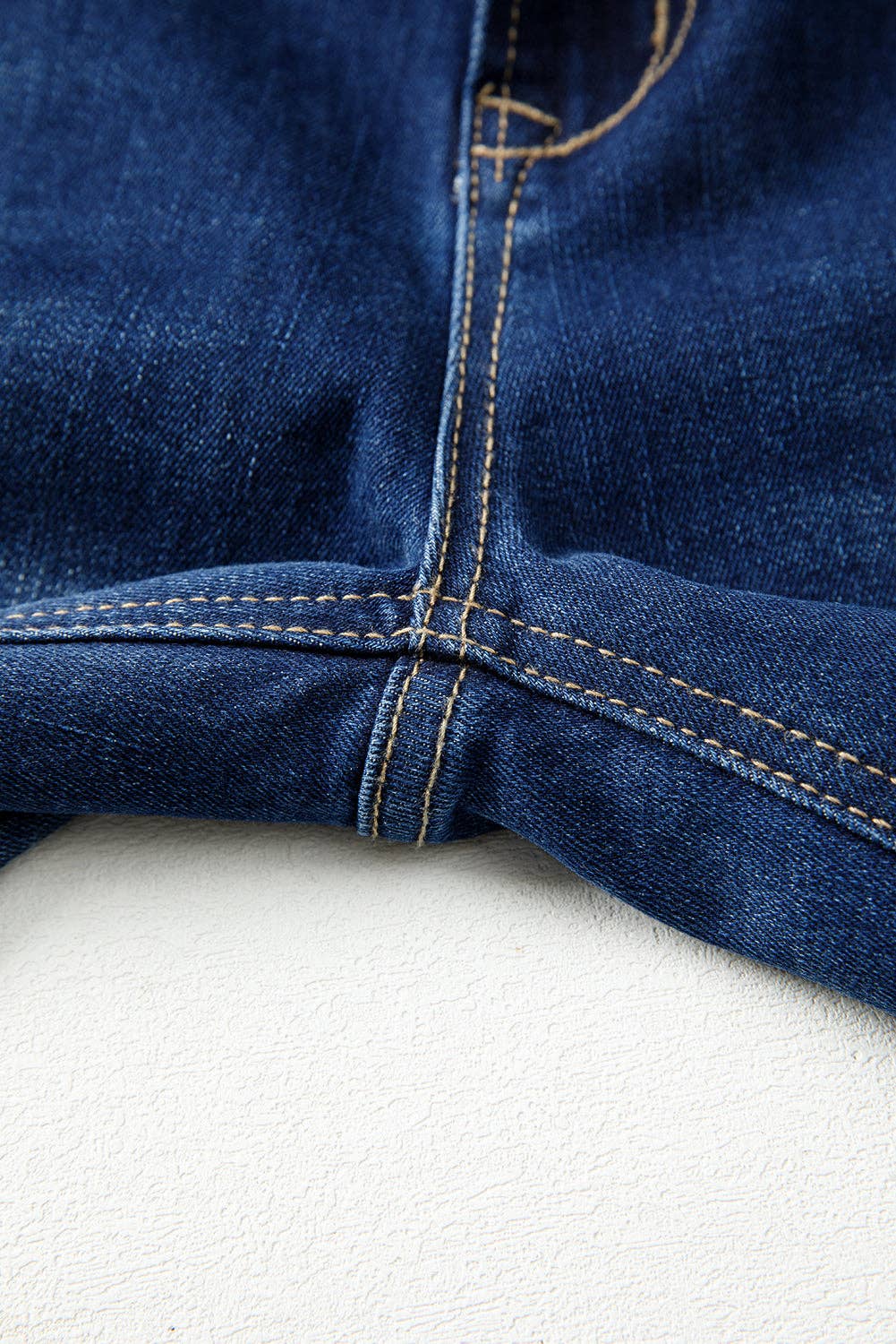 Sail Blue Western Stitch Patched Pocket Bootcut Jeans: Sail Blue / 71%Cotton+27.5%Polyester+1.5%Elastane / 14
