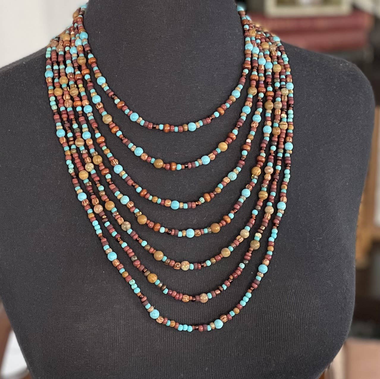 Seven-Strand Necklace