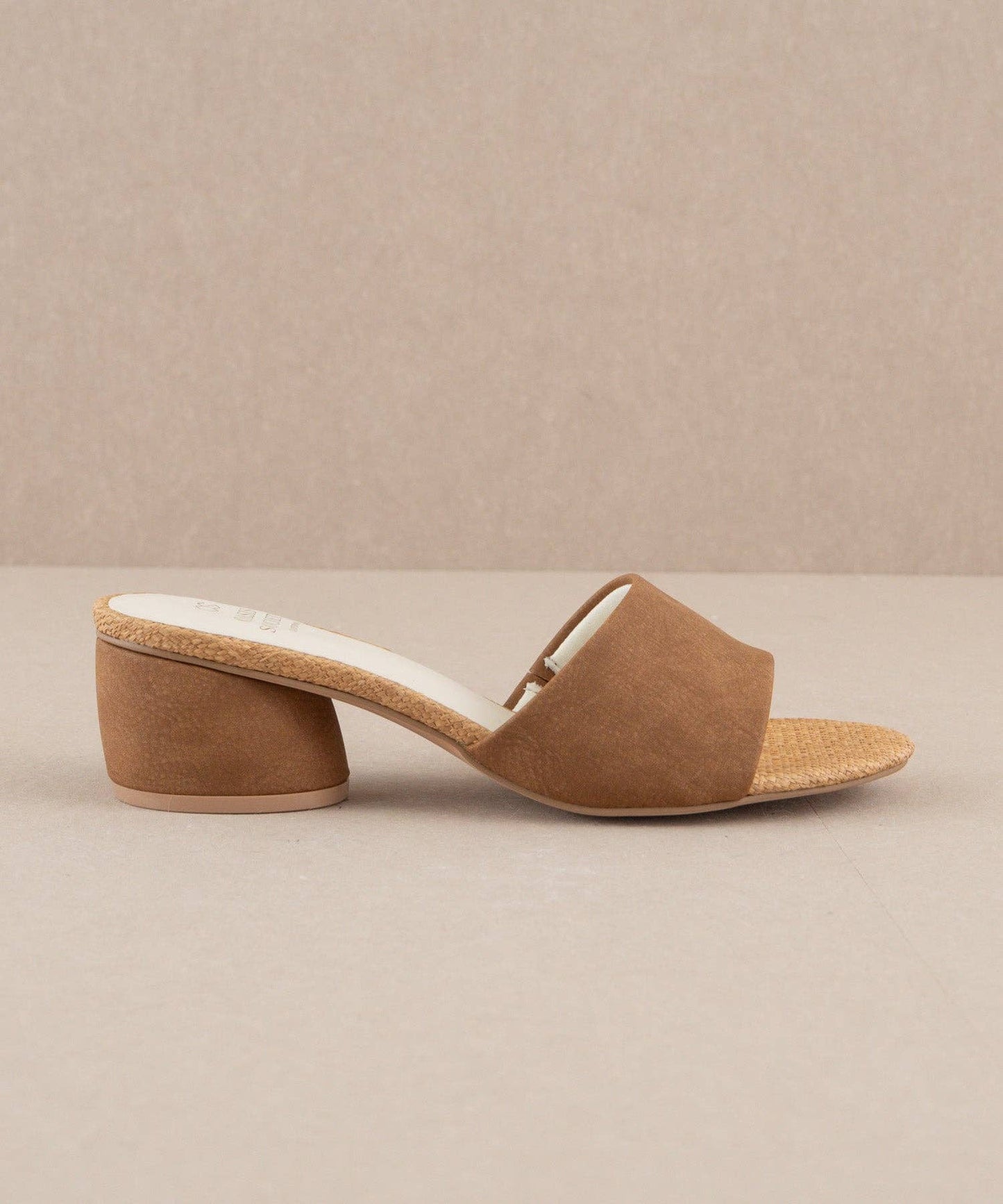The Paloma Brown Vegan Leather Sandals