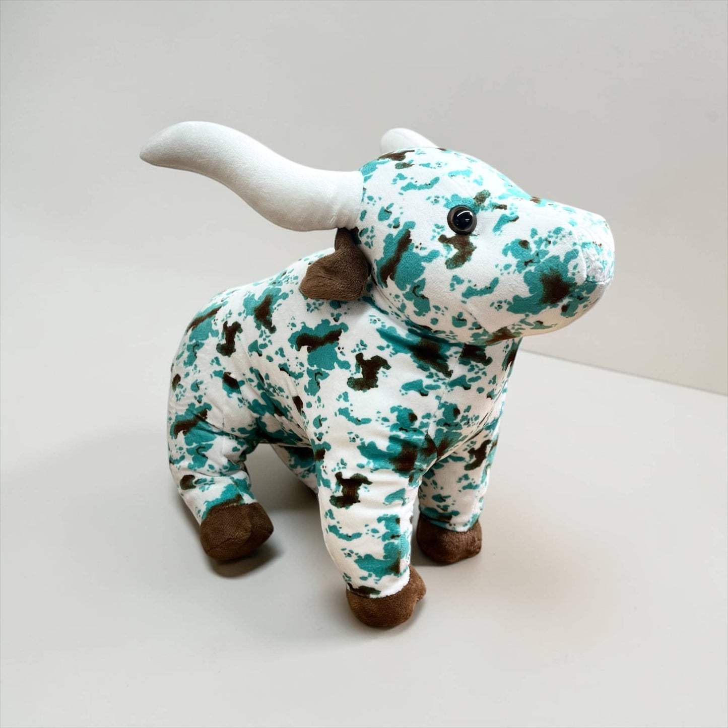 Turquoise Cow Spot Longhorn