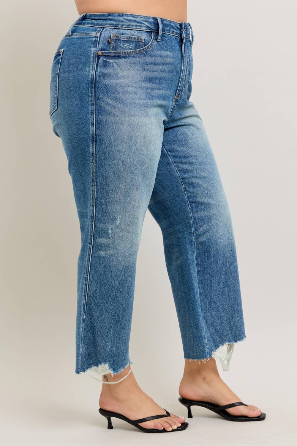 Judy Blue Destroy Hem Crop