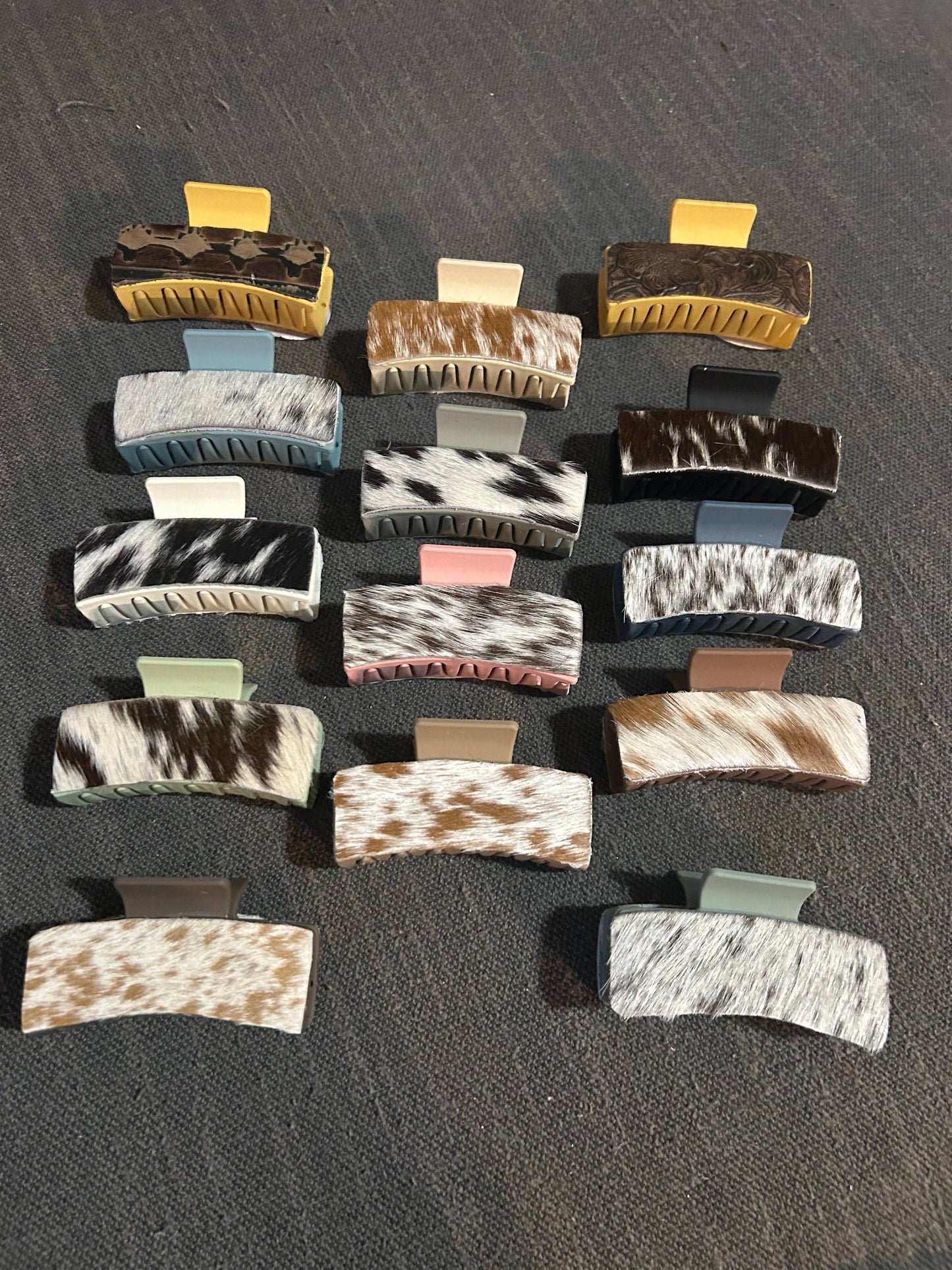 Cowhide Leather Hairclaws