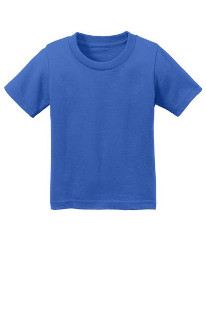 Port & Company® Infant Core Cotton Tee: Yellow / 12M