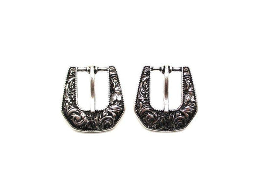 Belt Buckle Post Earring