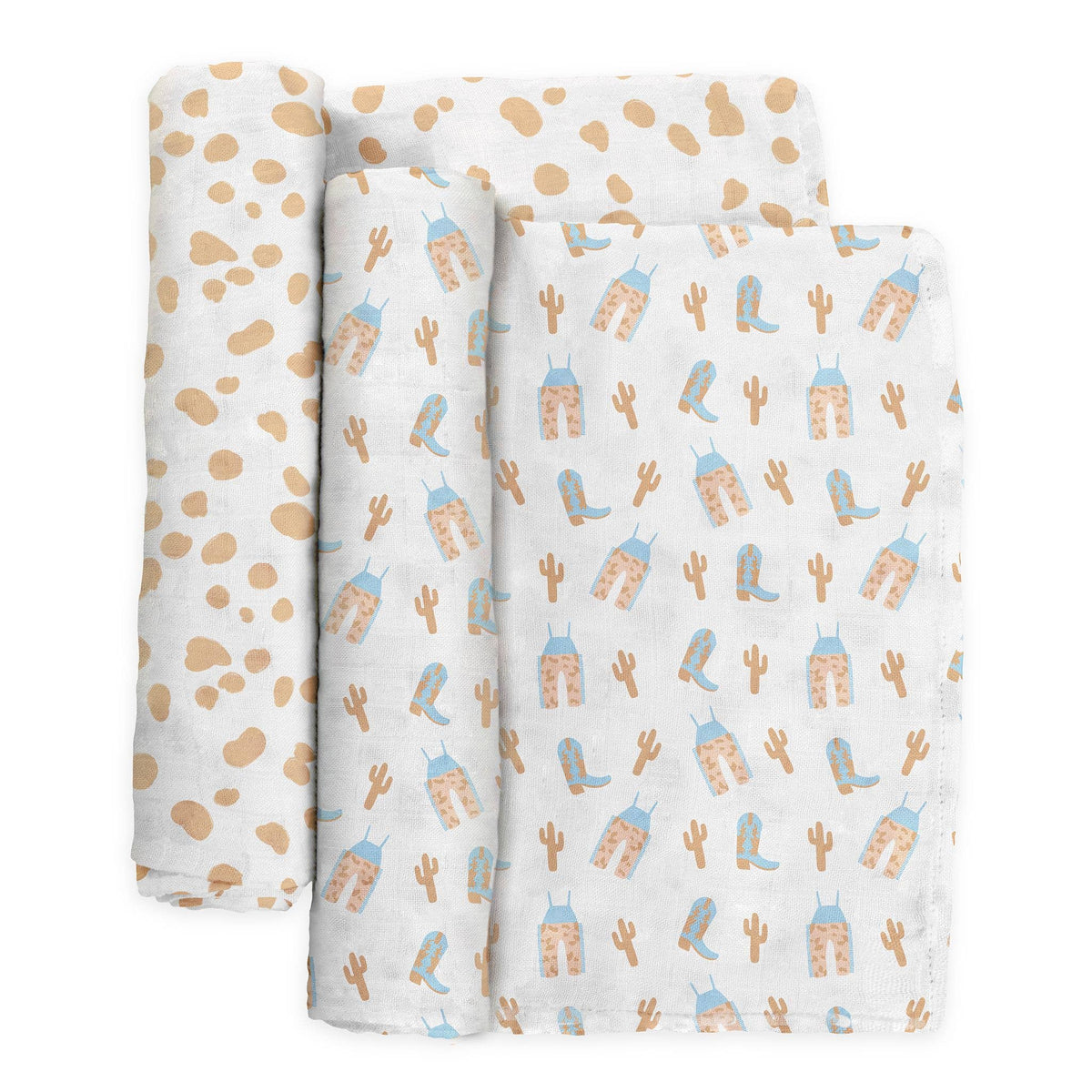 Howdy Partner Swaddle Blankets