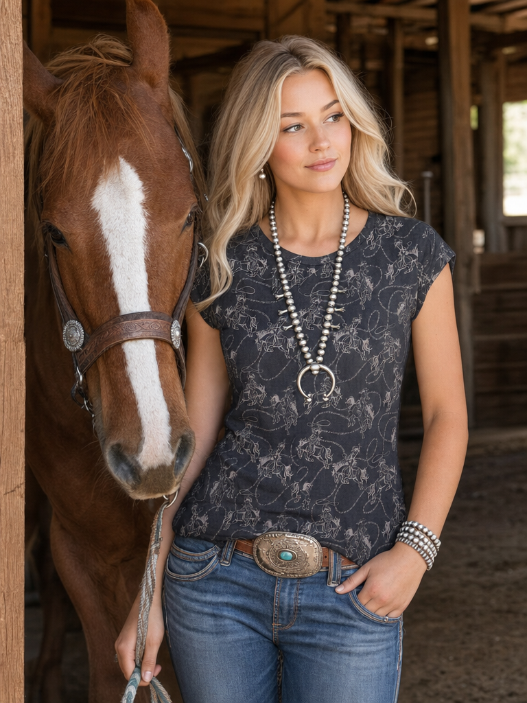 BRONCO KNIT TOP