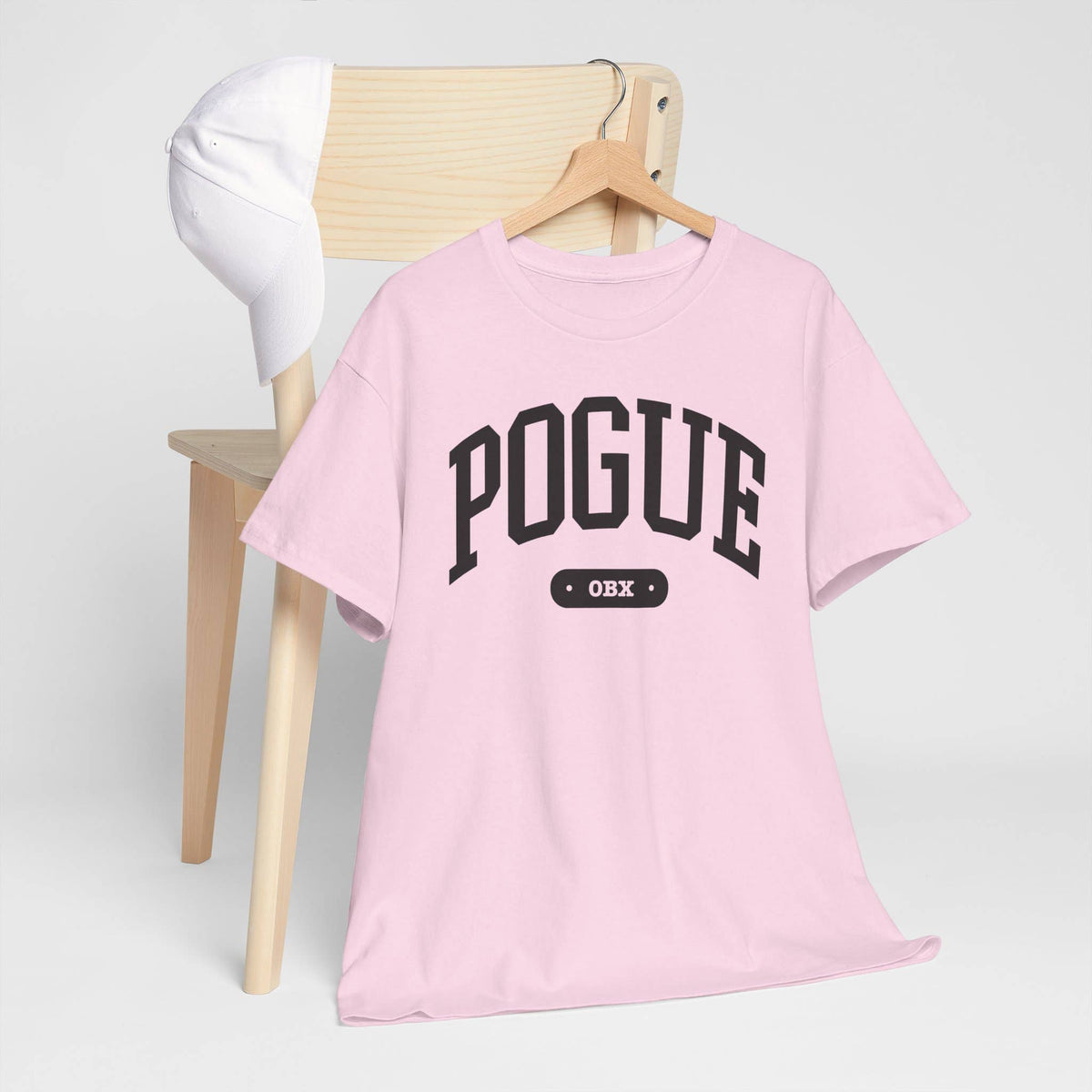 Pogue, Outer Banks T-Shirt: Light Pink