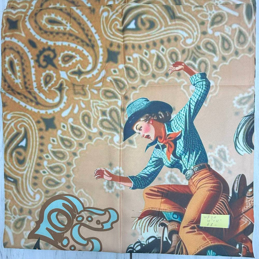 Cowgirl Wild Rag