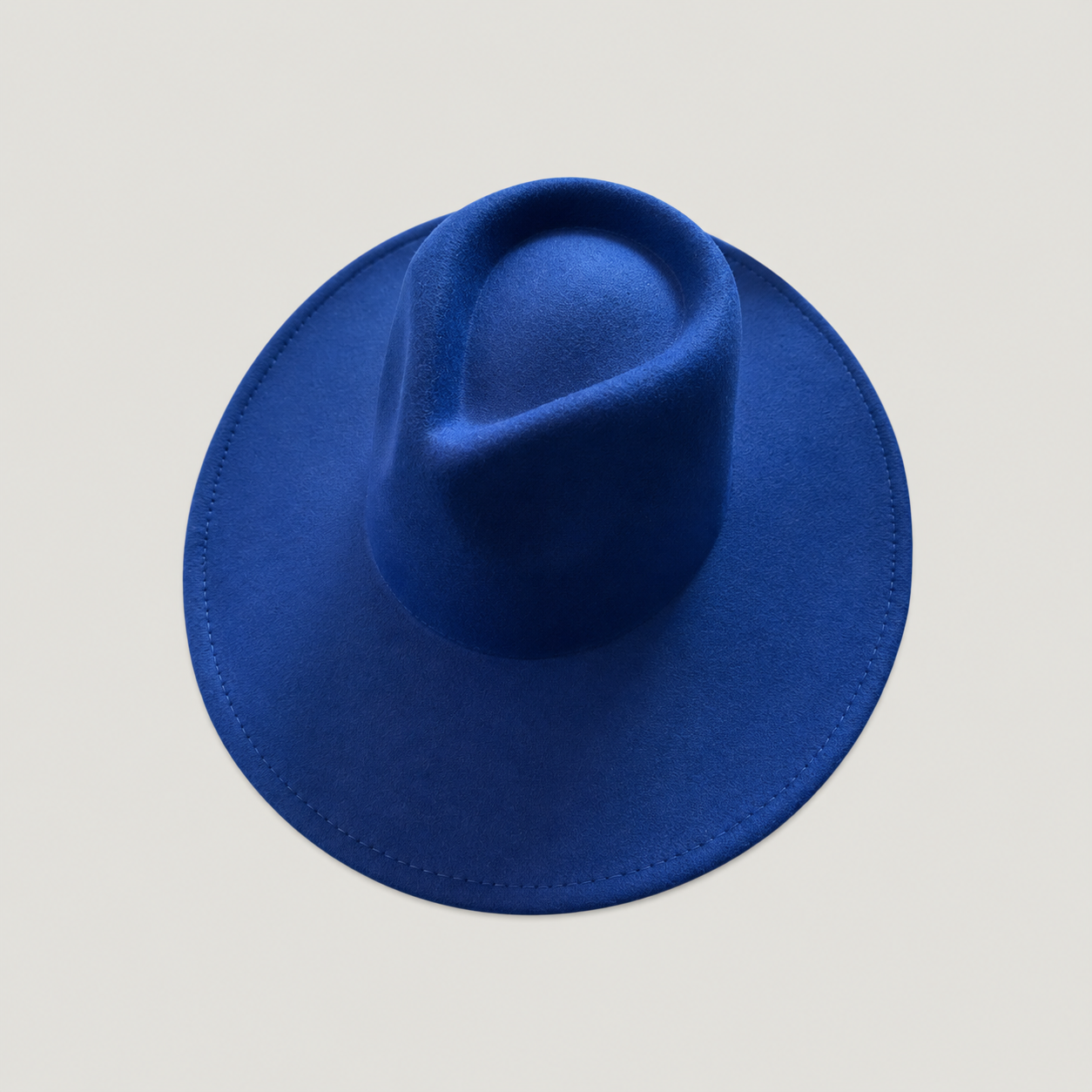 Vegan Felt Rancher Hat: NAVY