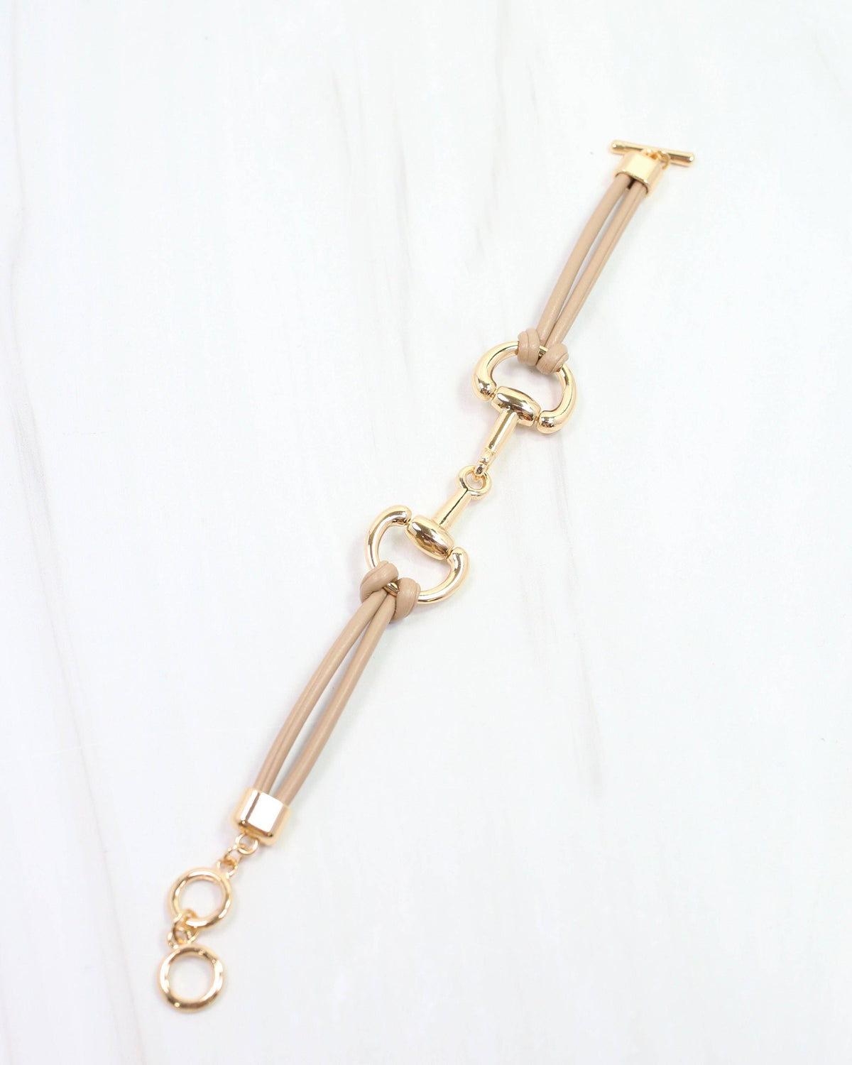 Horsebit Cord Bracelet