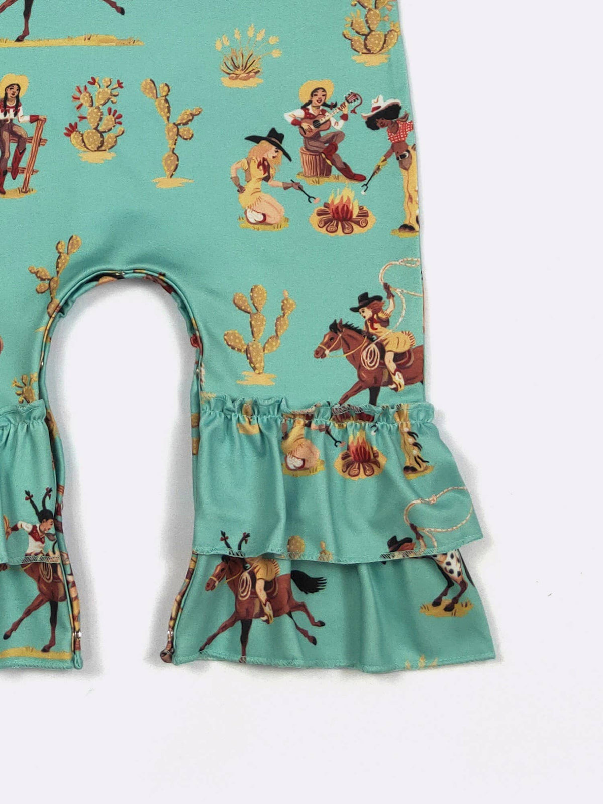 Roping & Ruffles Romper