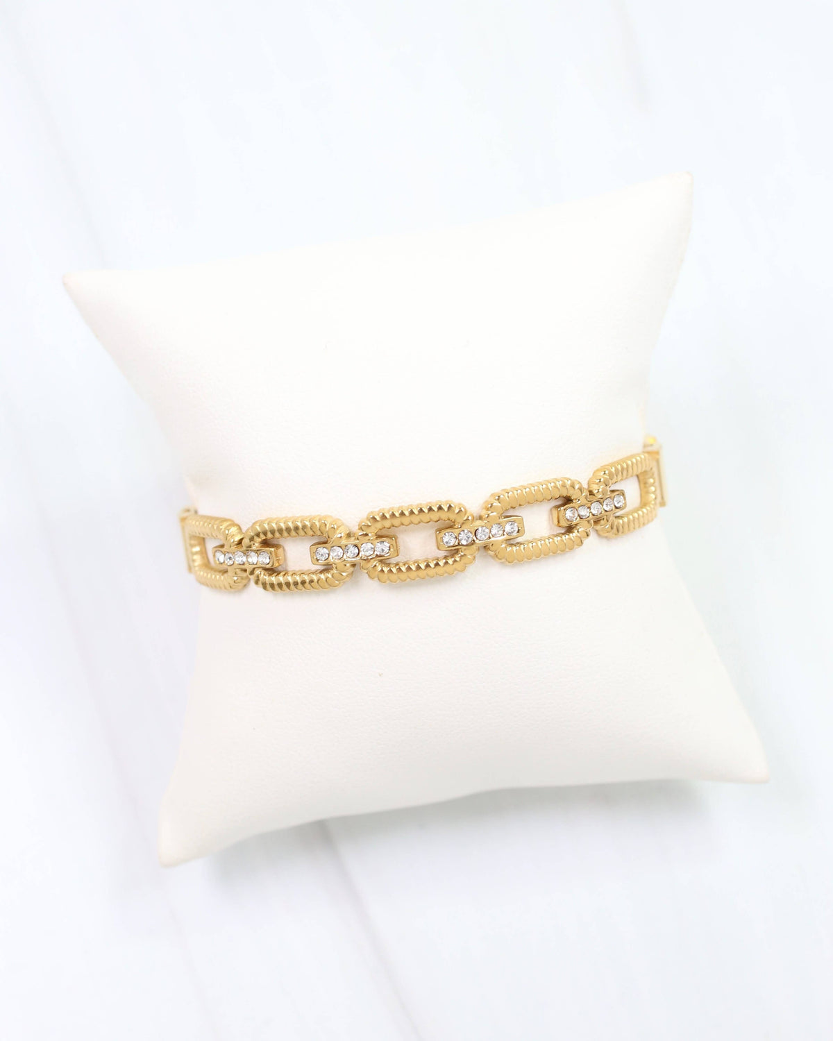 Textured Link Bangle