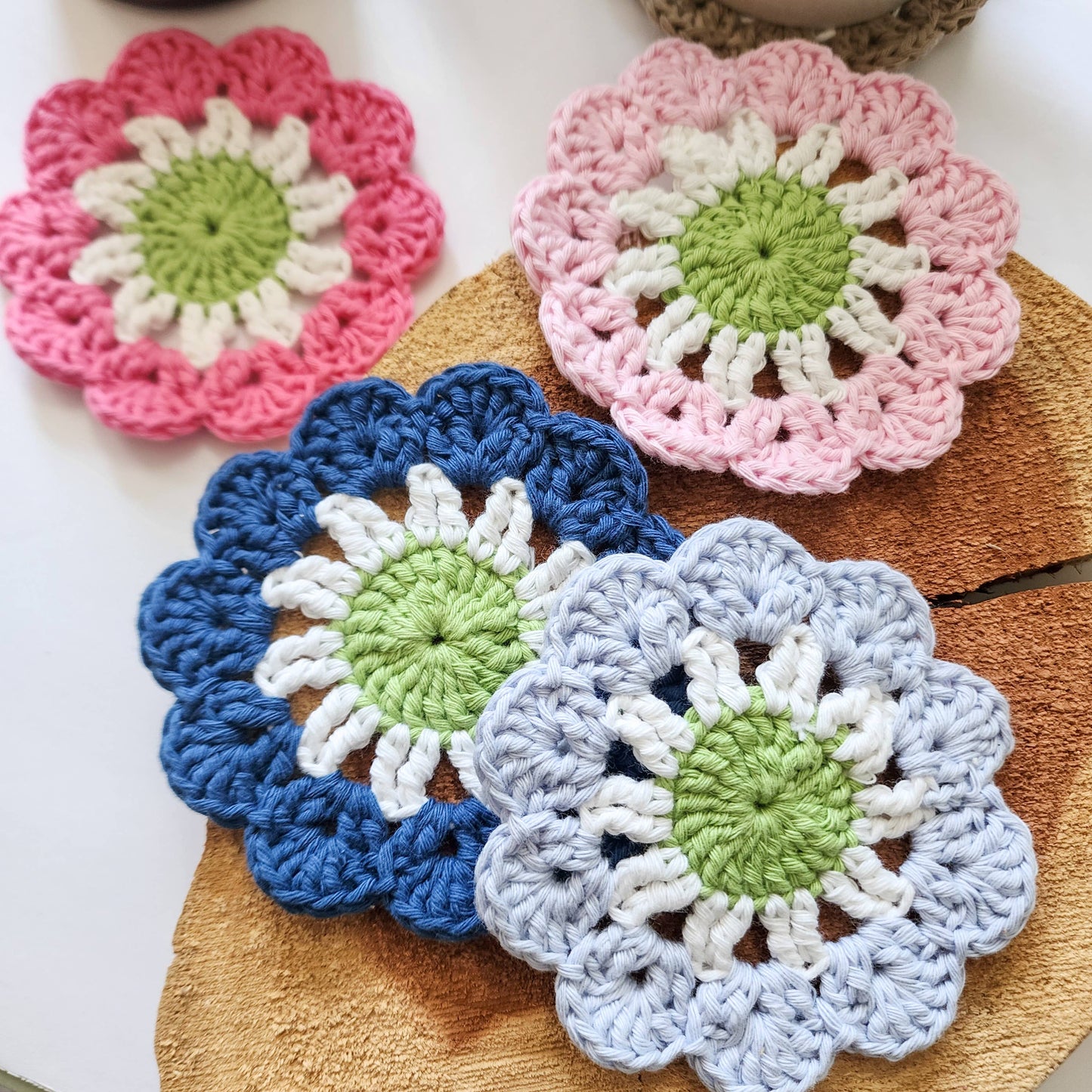 Handwoven Coaster Set