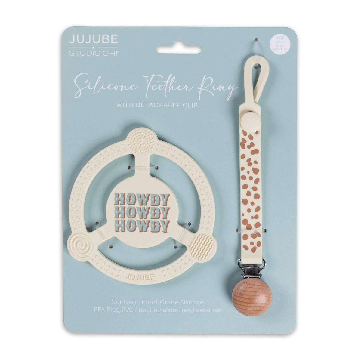 Howdy Partner Teether Ring