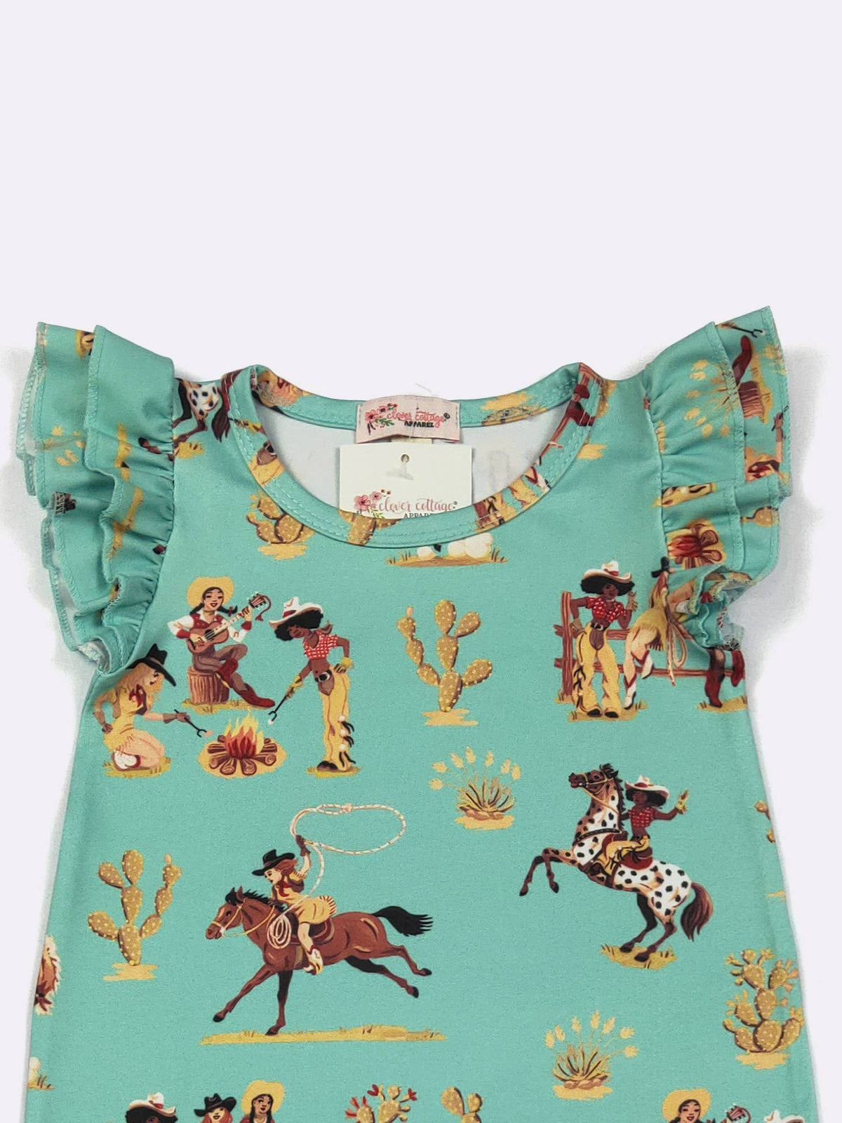 Roping & Ruffles Romper