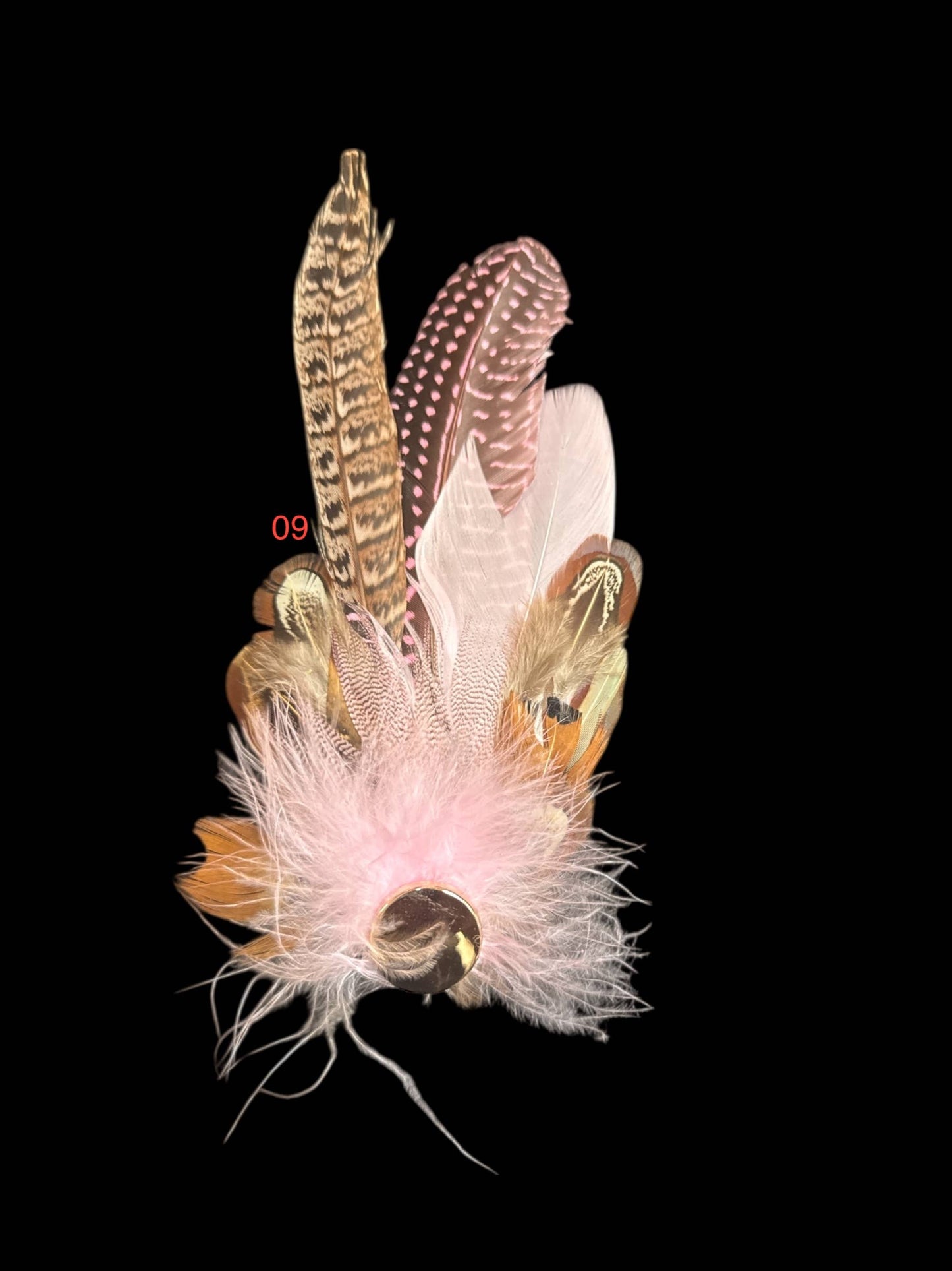 Decorative Side Hat Feathers