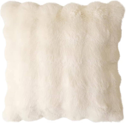 Faux Fur Throw Pillow Cover