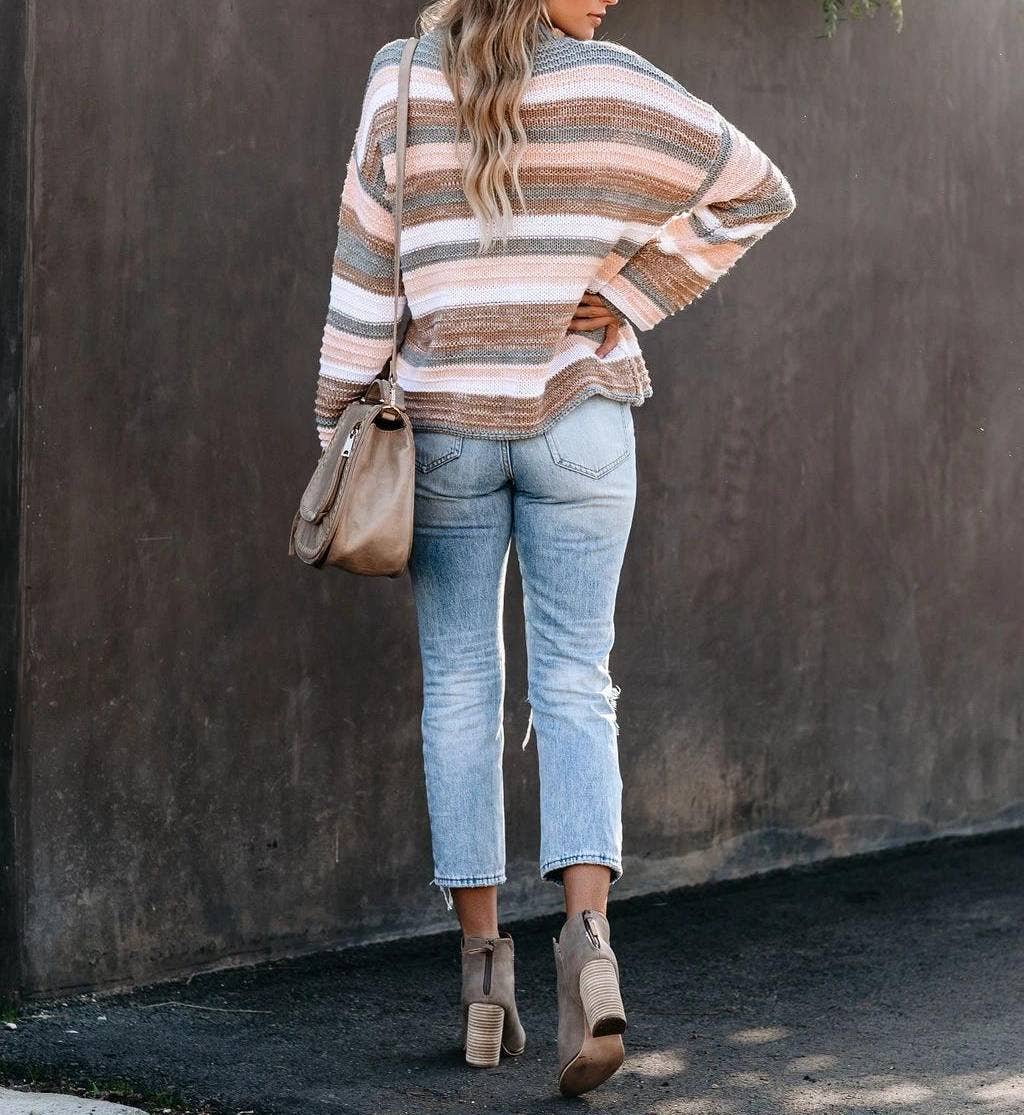 Striped Crewneck Knit