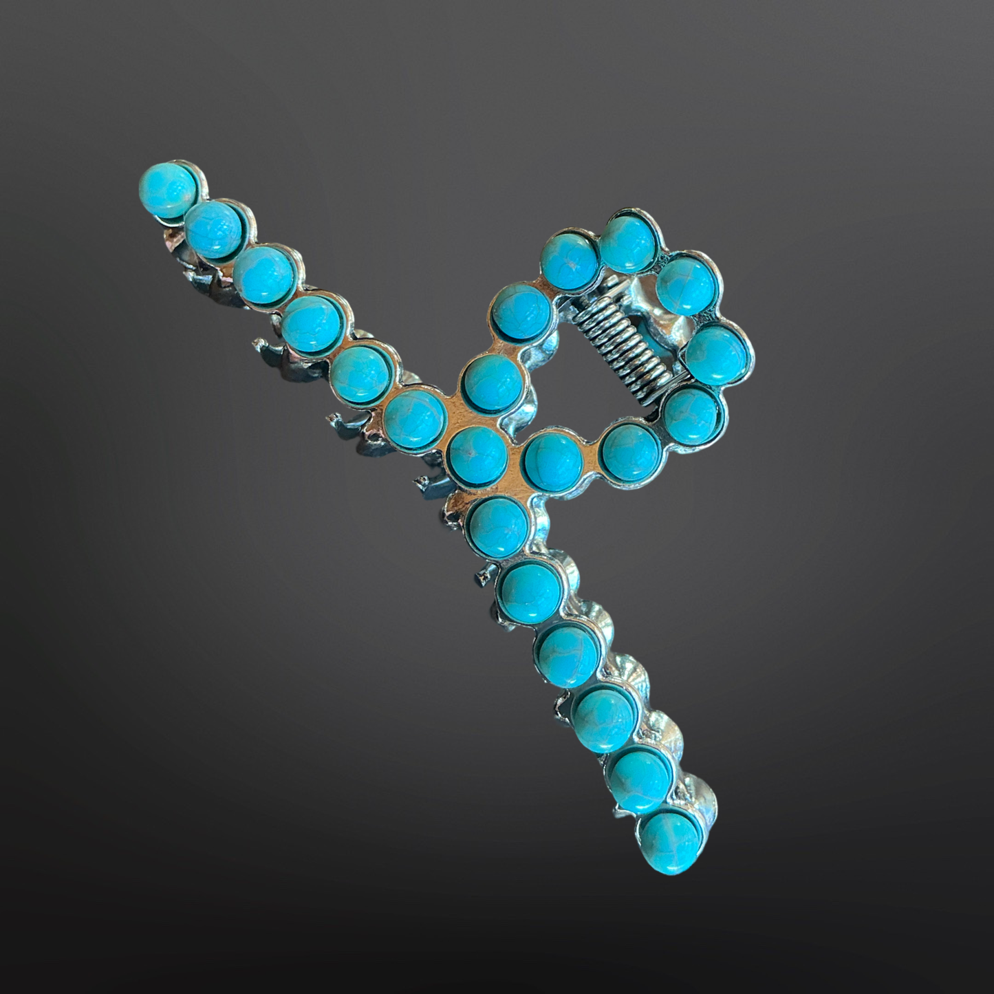 Turquoise Claw Clip