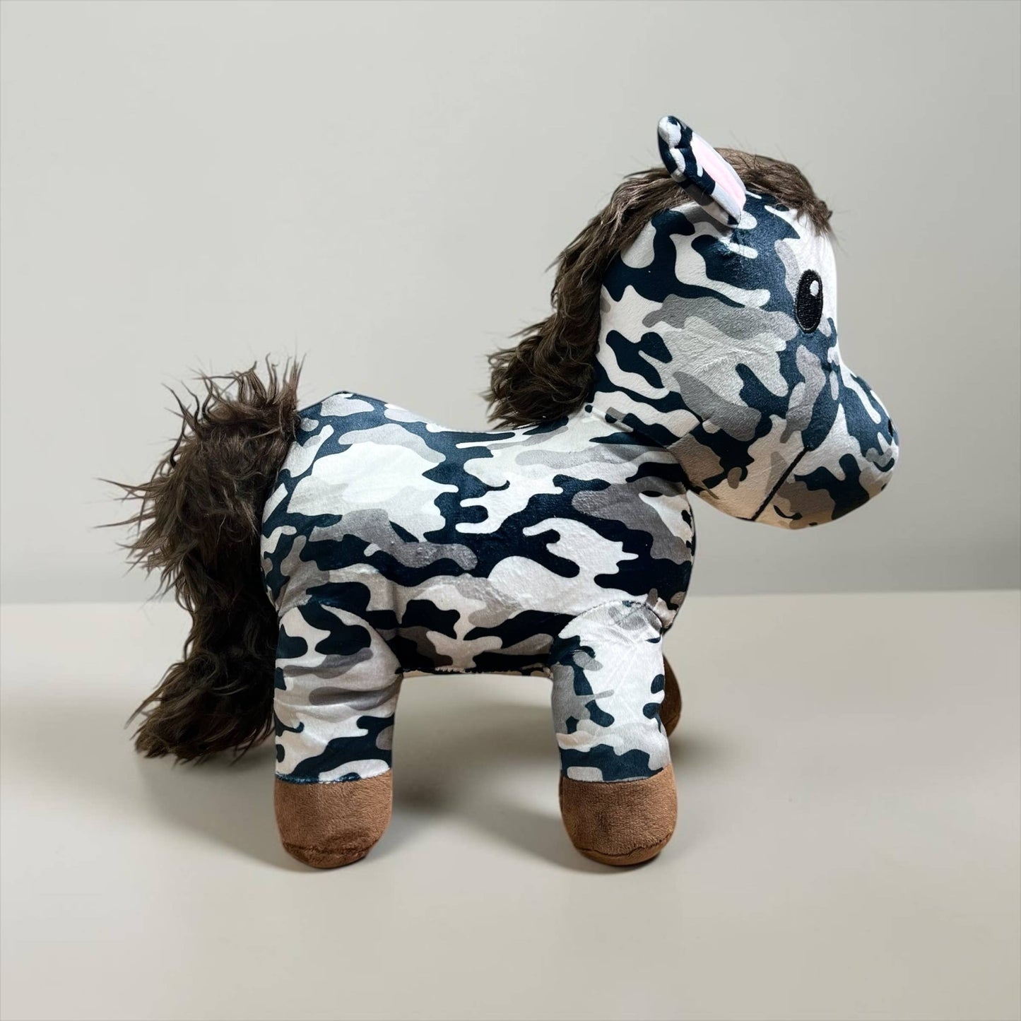 Grey Camo Horse