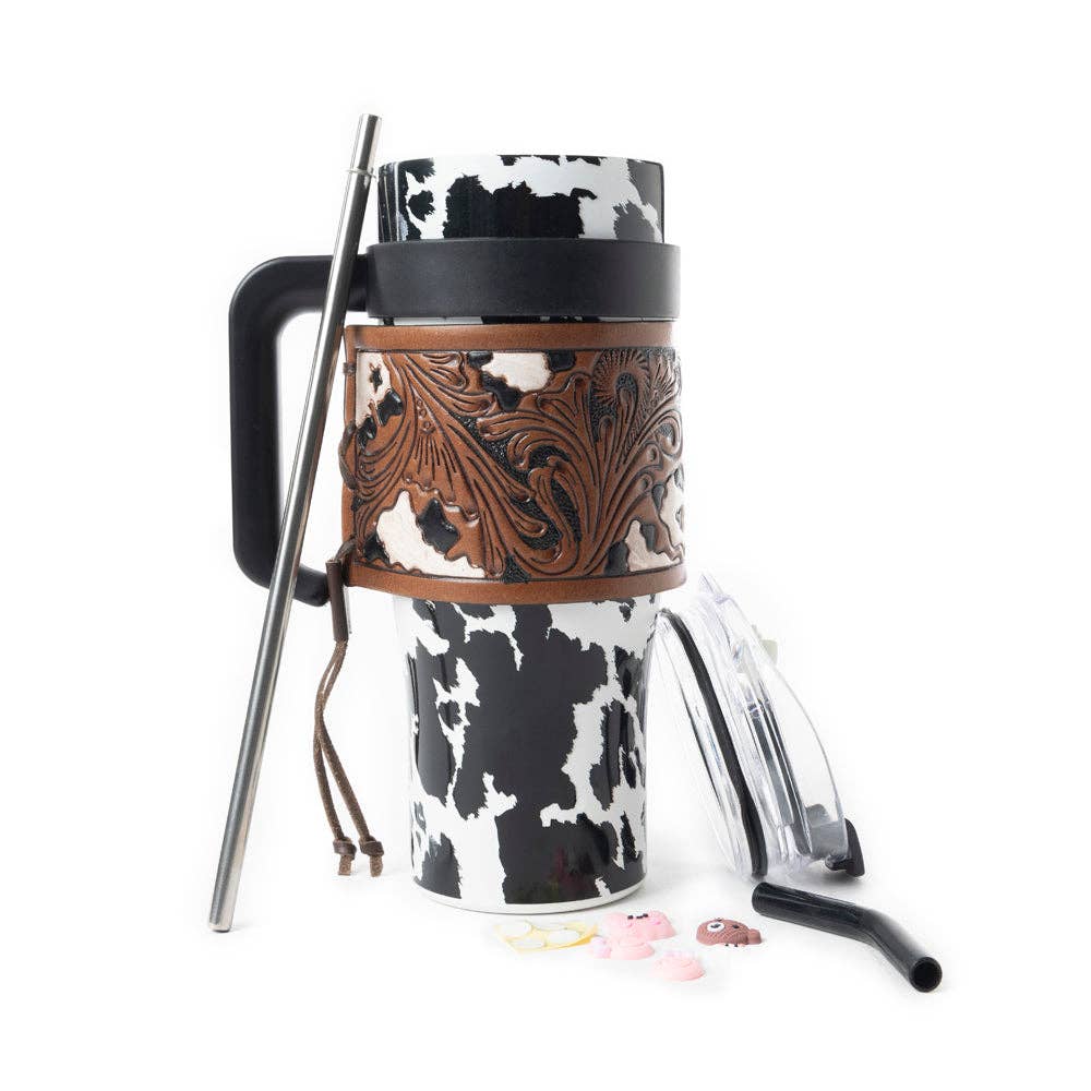 Wyoming Tumbler Black/White