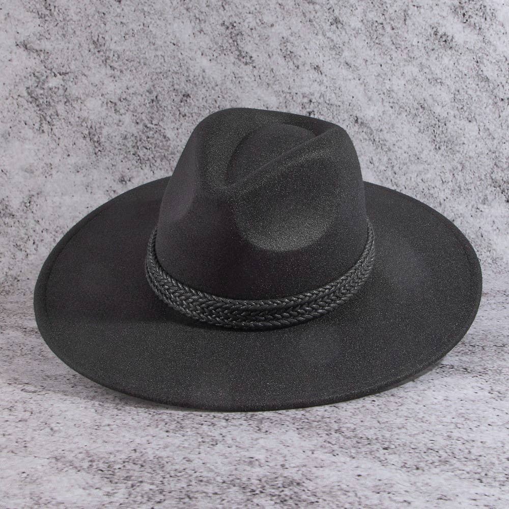 Braided Band Fedora