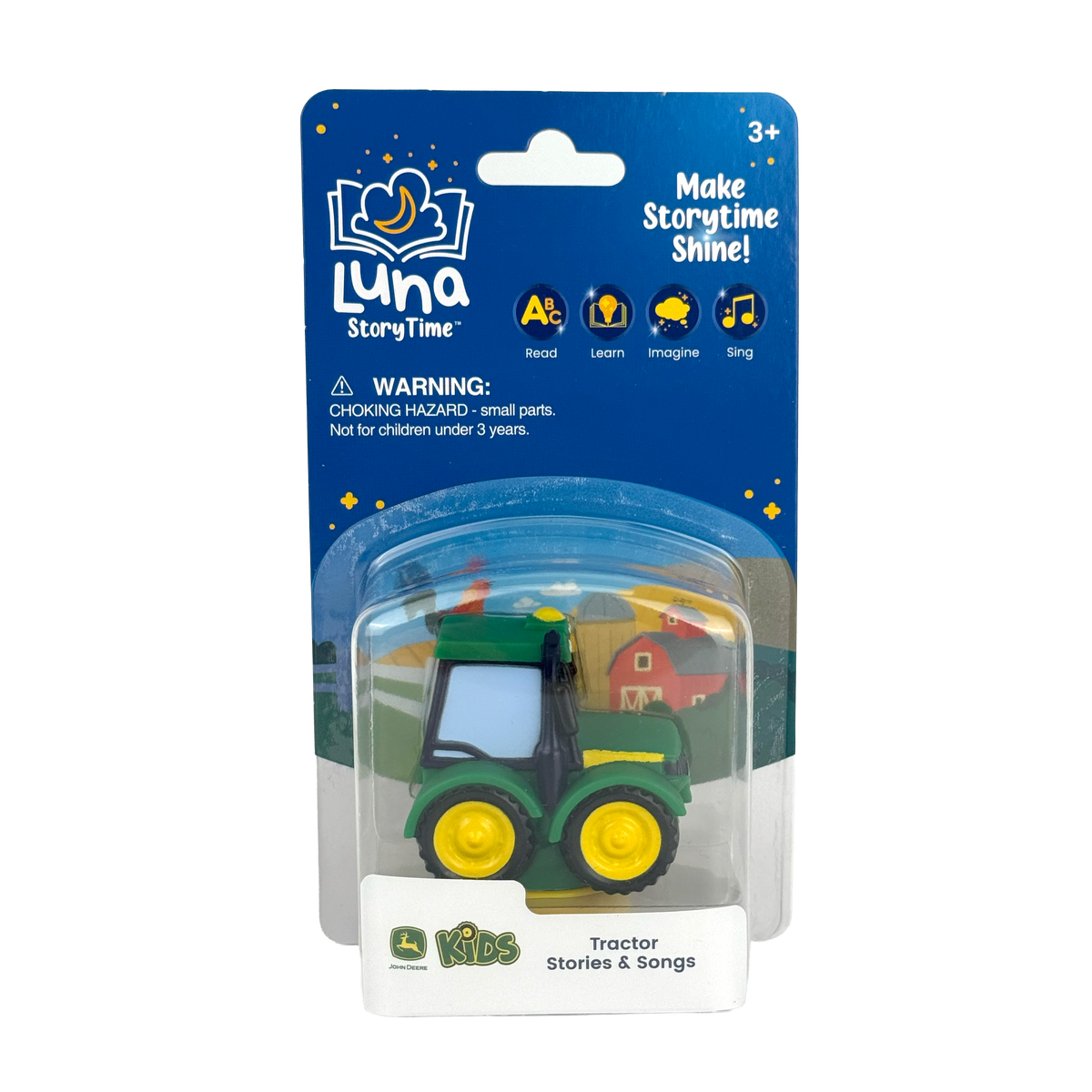 John Deere Tractor Luna Figurine
