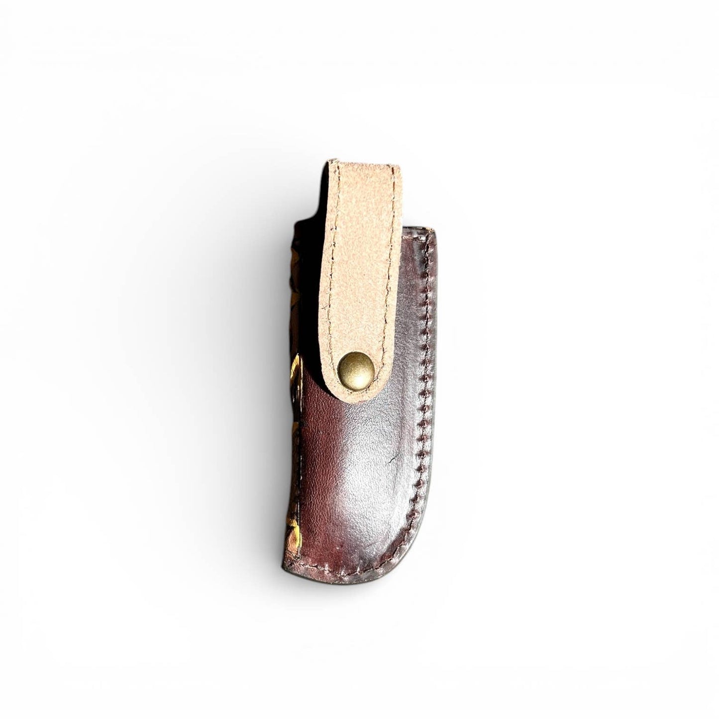 Sunflower Tooled Leather Sheath