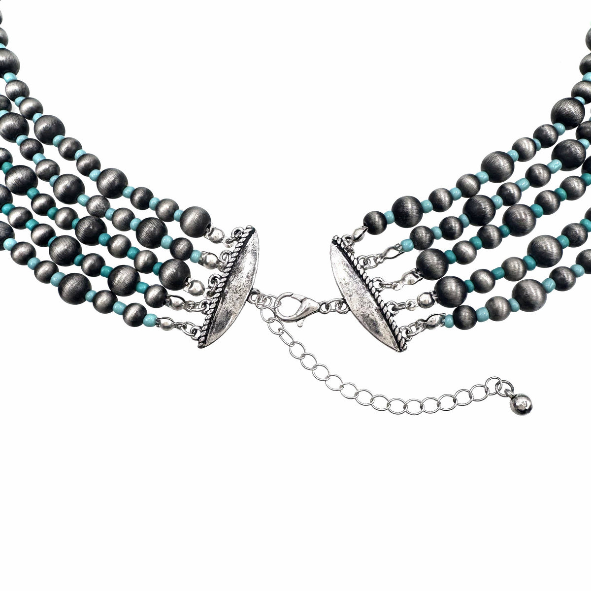 Layered Southwestern Opera Necklace