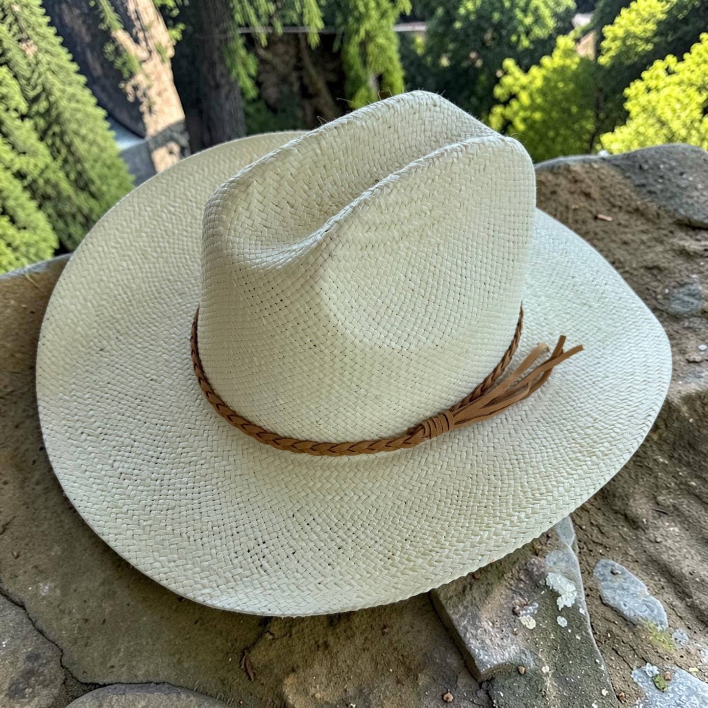 Western Straw Cowboy Hat