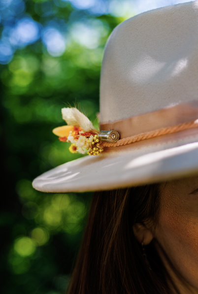 The Mini Pinny - Mini bullet casing hat pin