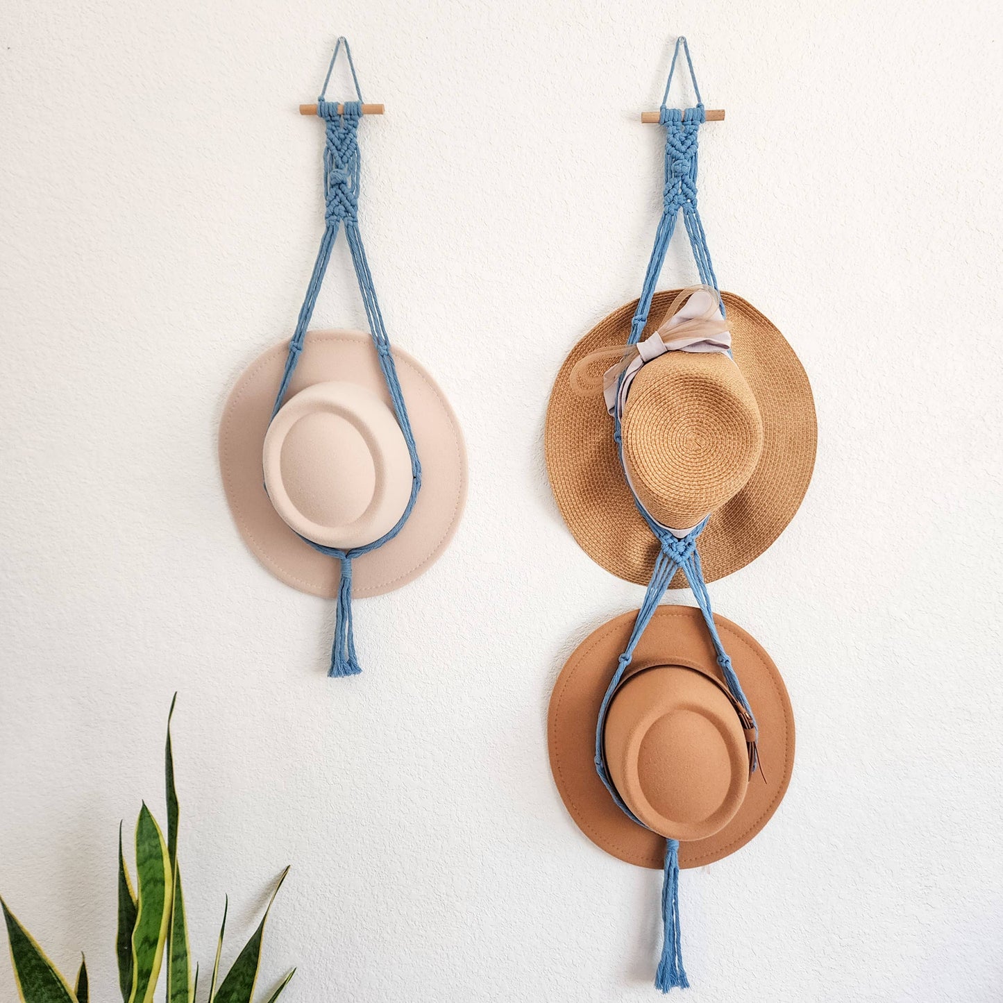 Macrame Hat Hanger