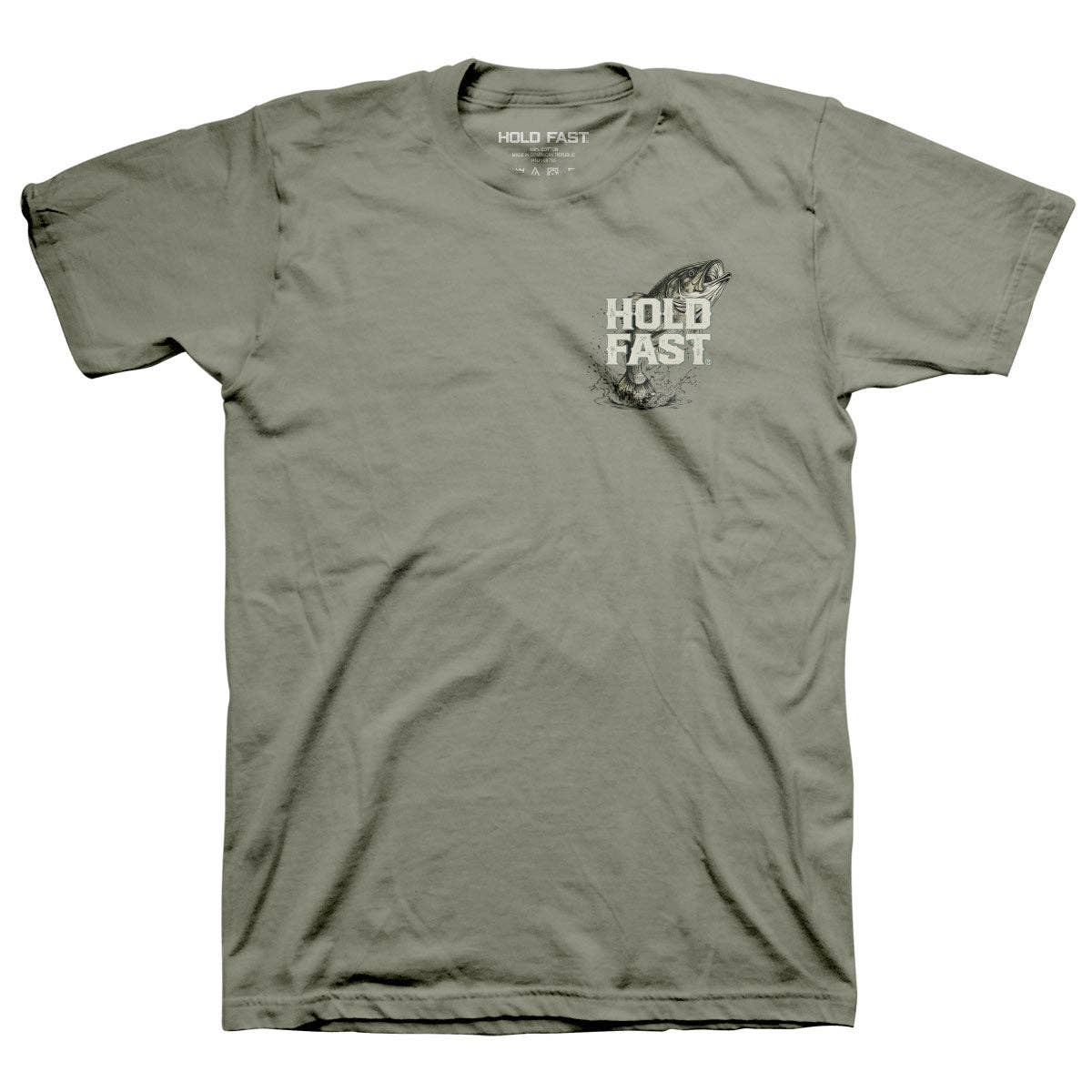 Men's Fishing T-Shirt: Sage