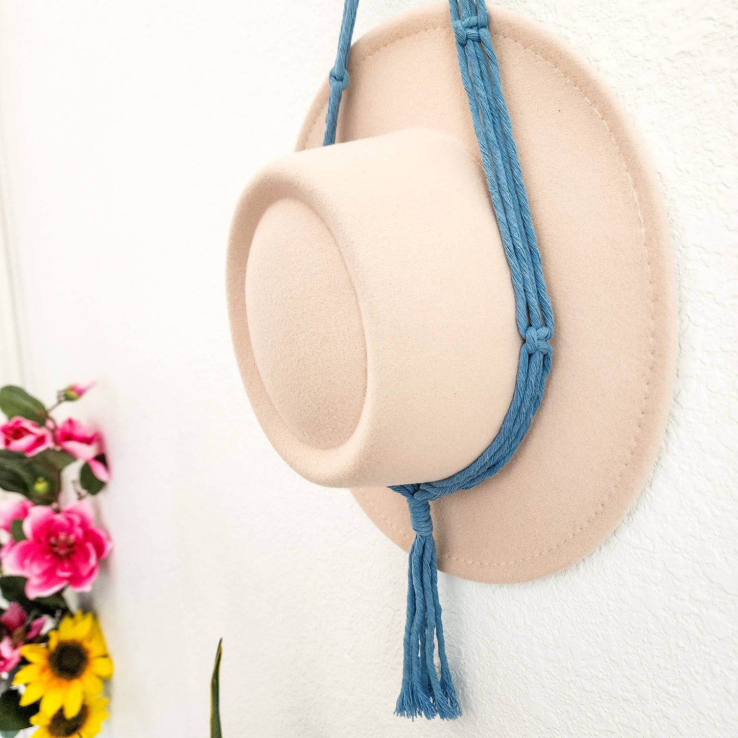 Macrame Hat Hanger