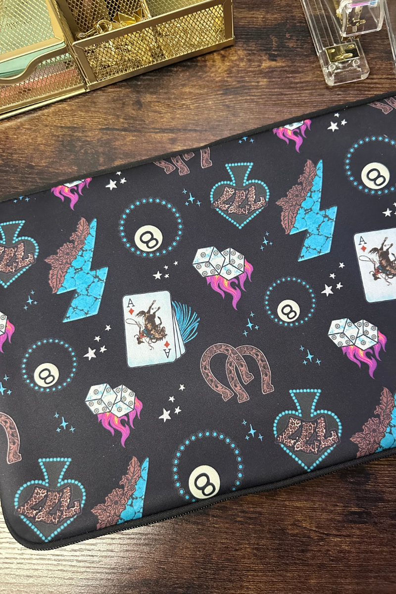 Cowgirl Charm Laptop Case