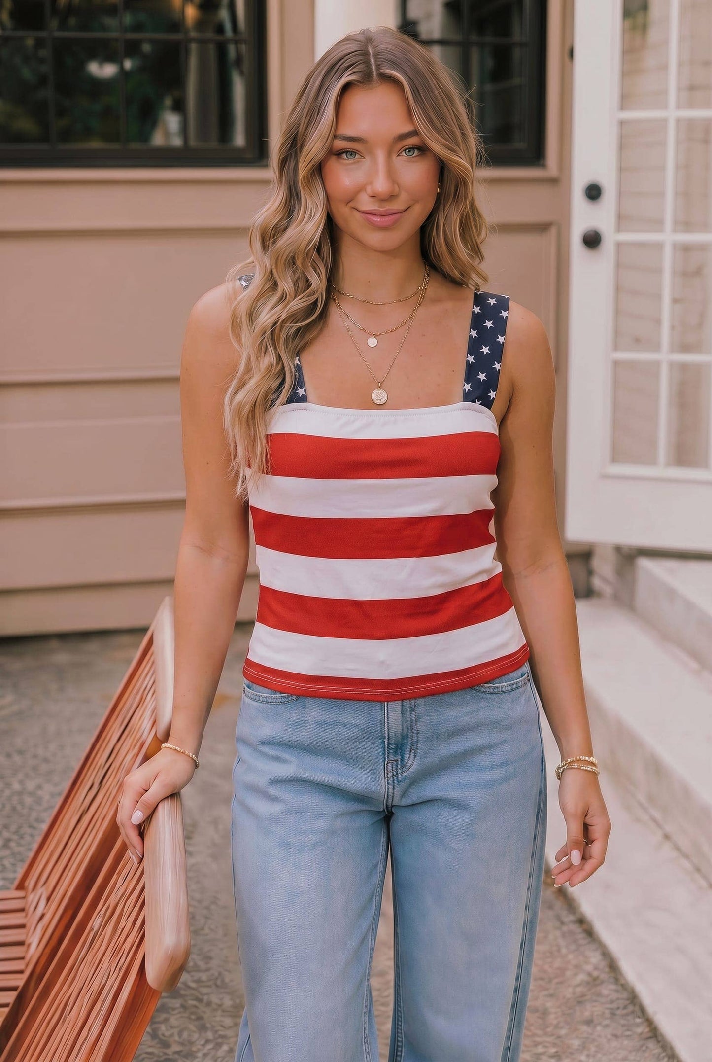 All-American Stars and Stripes Tank Top