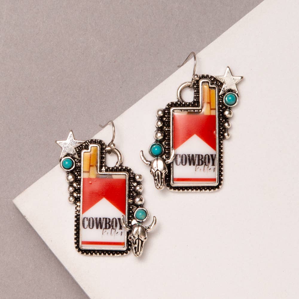 Cowboy Killer Dangle Earrings