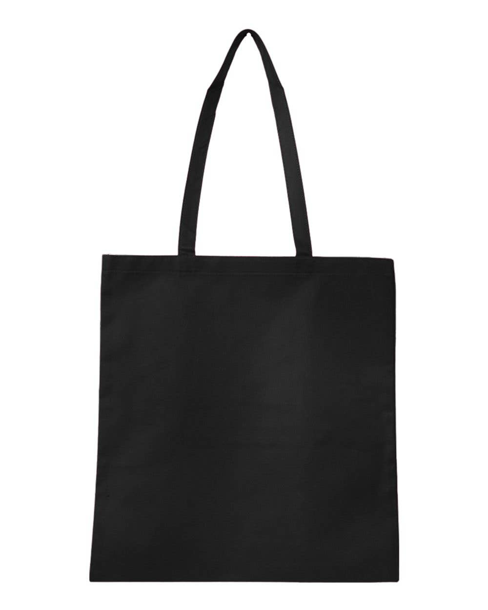 Q-Tees Q126300 Non-Woven Tote Bag: Natural