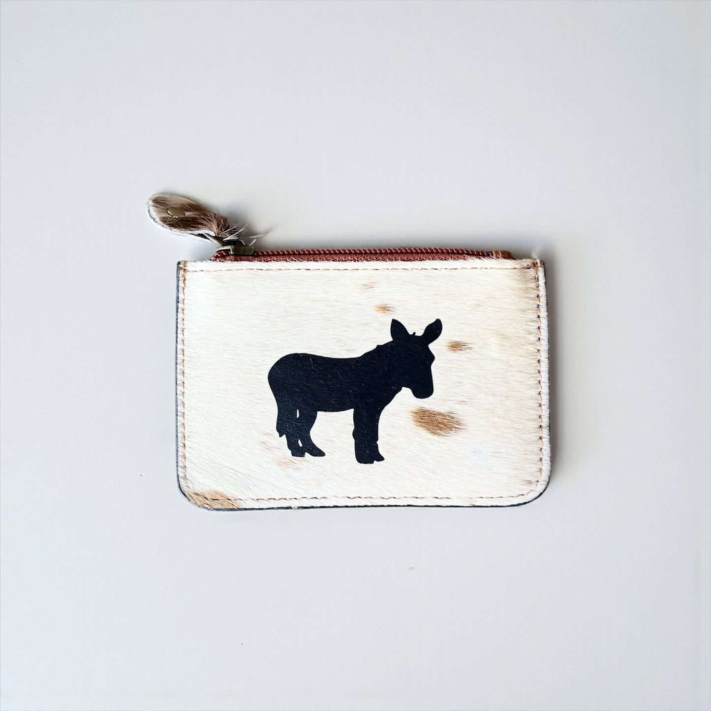 Donkey Cowhide Coin Pouch 