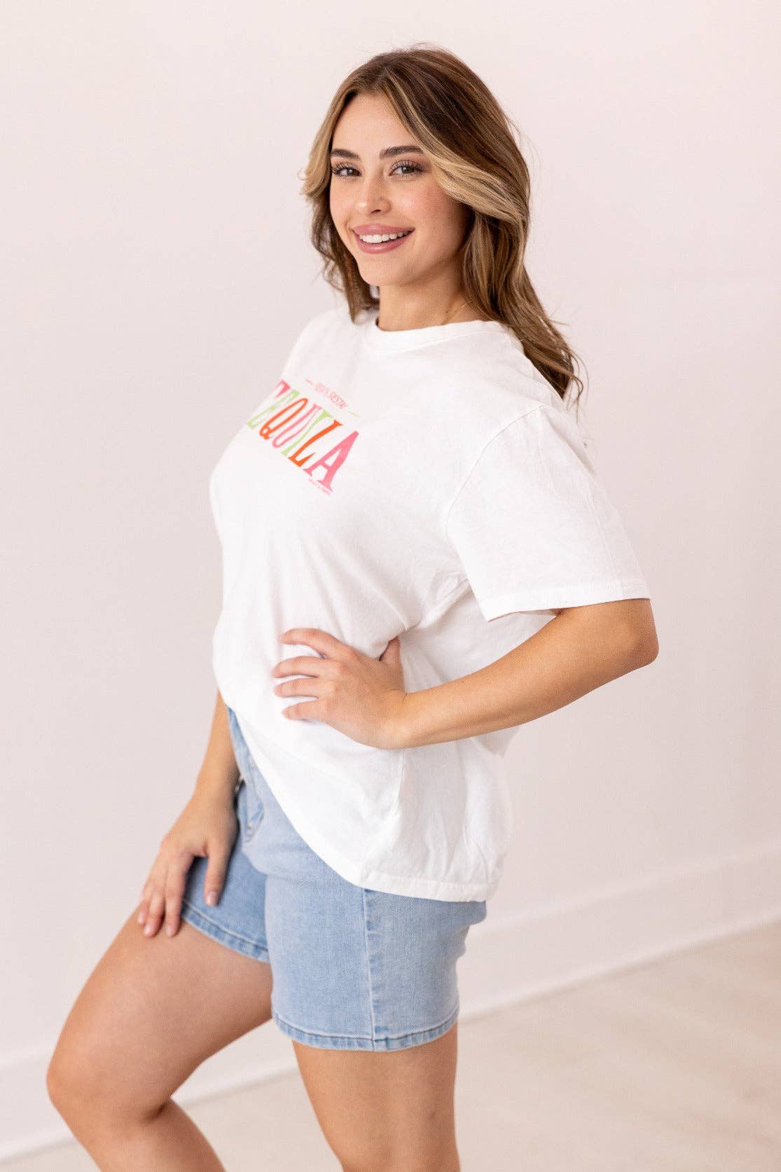 Tequila On White True Fit Tee