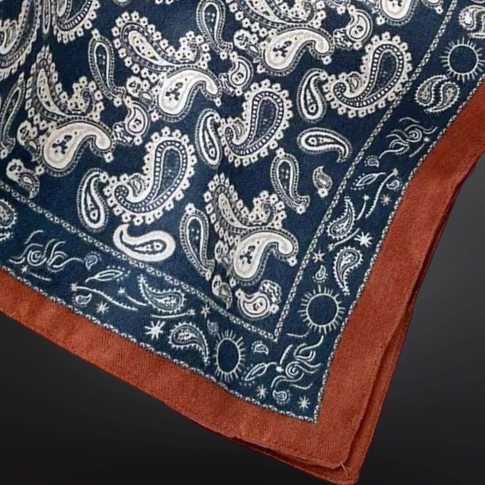 Paisley Silk Scarf