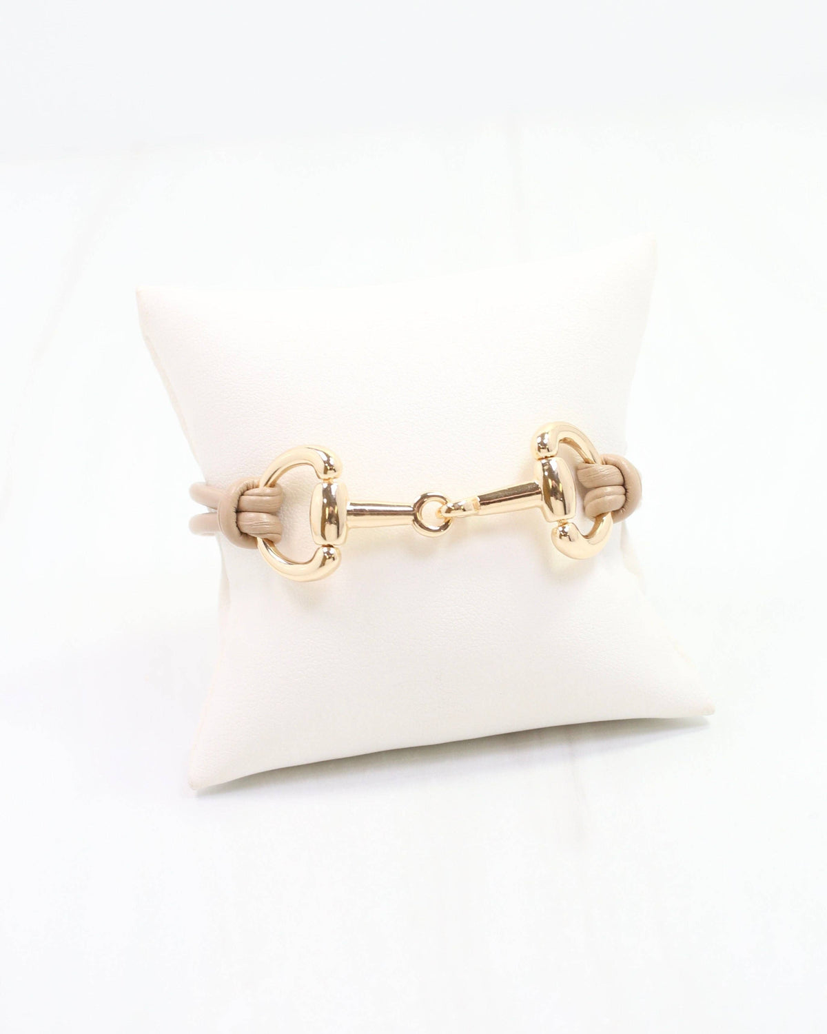 Horsebit Cord Bracelet