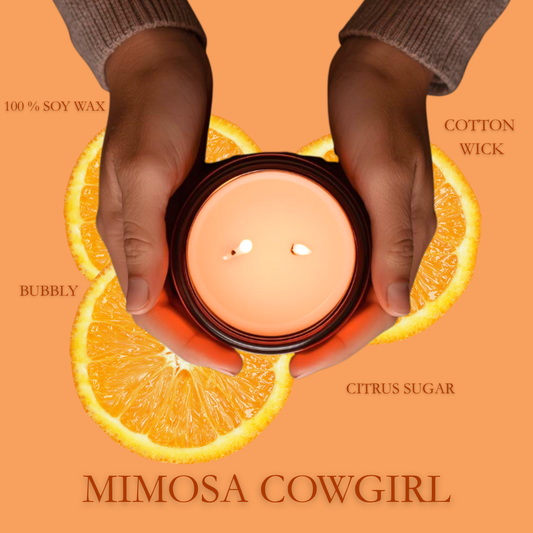 Mimosa Cowgirl Soy Candle - 13 oz