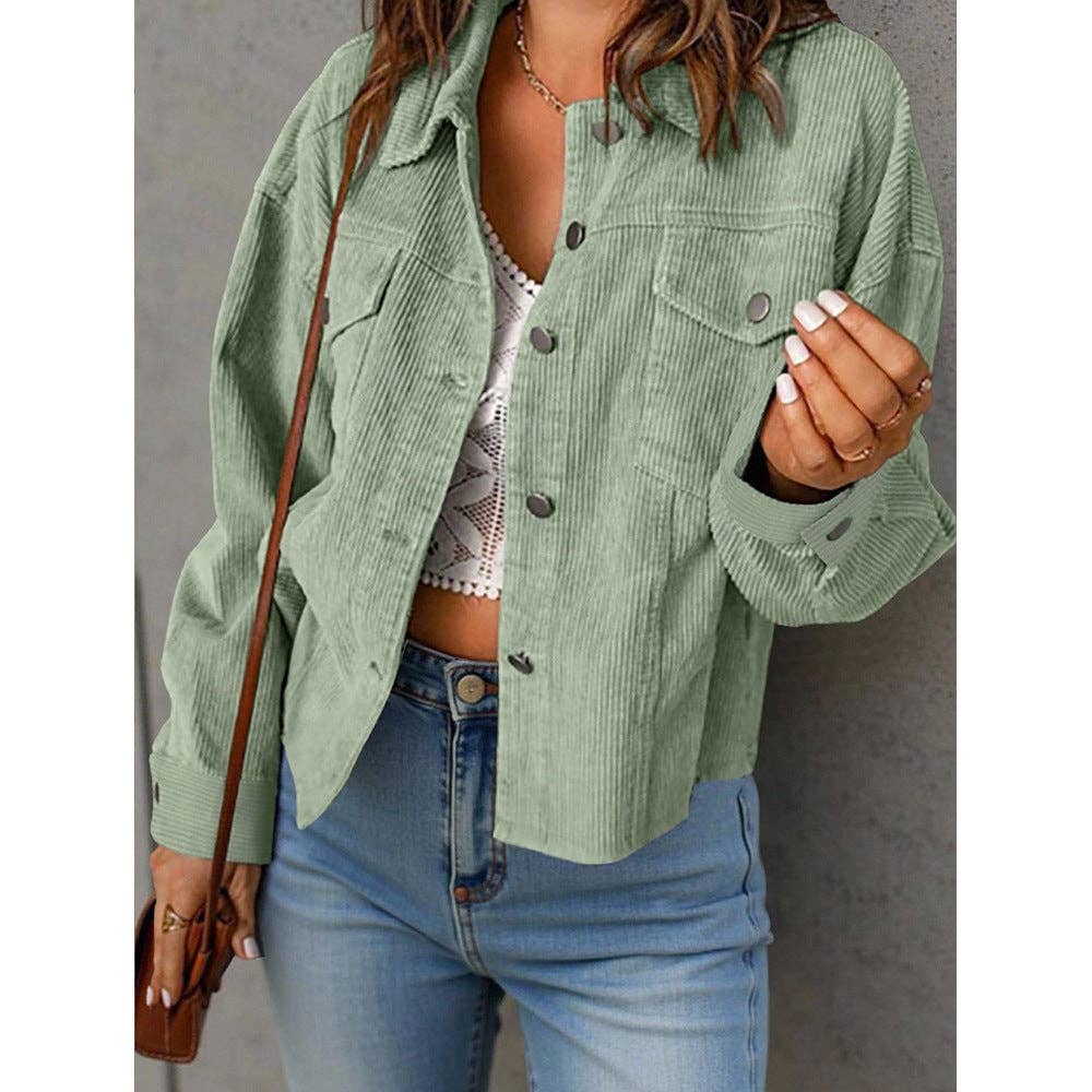 Corduroy Oversized Jacket