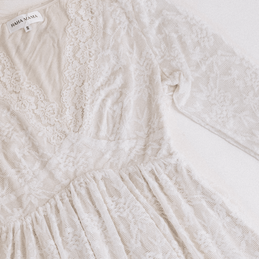 Ivory Lace Dress