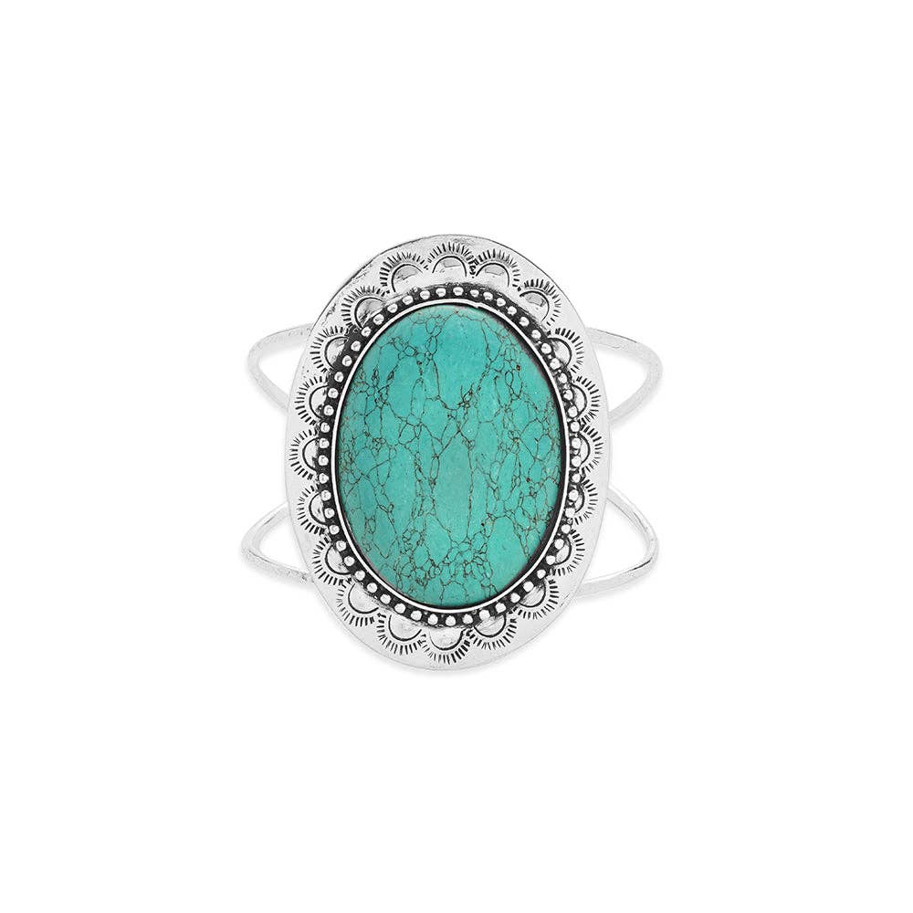 Shimmering Pool Bracelet: Turquoise