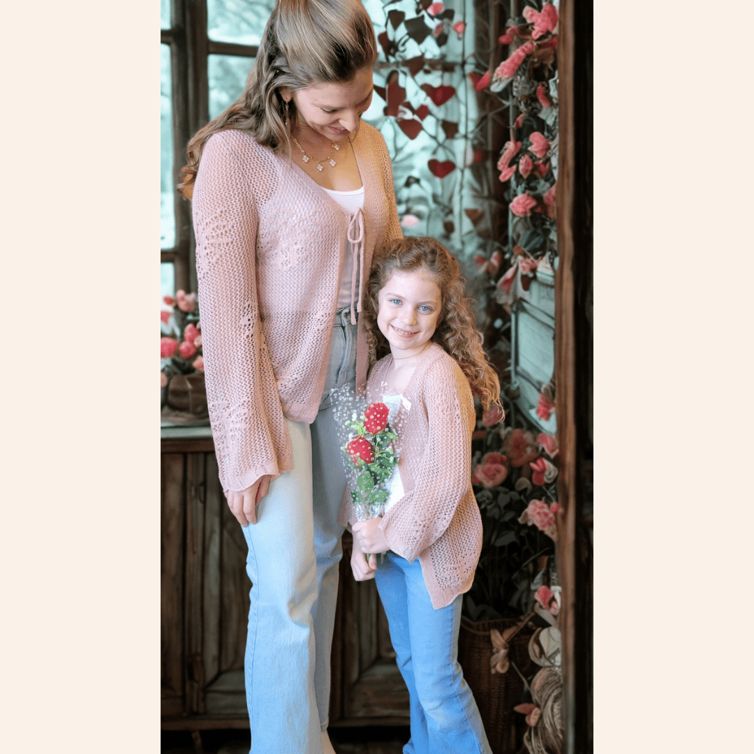 Crochet Bell Sleeve Cardigan