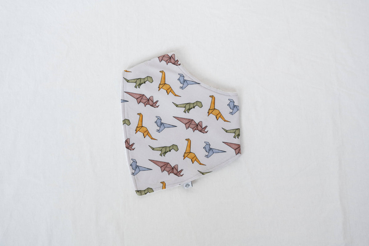 Papersaurus Rex Bandana Bib