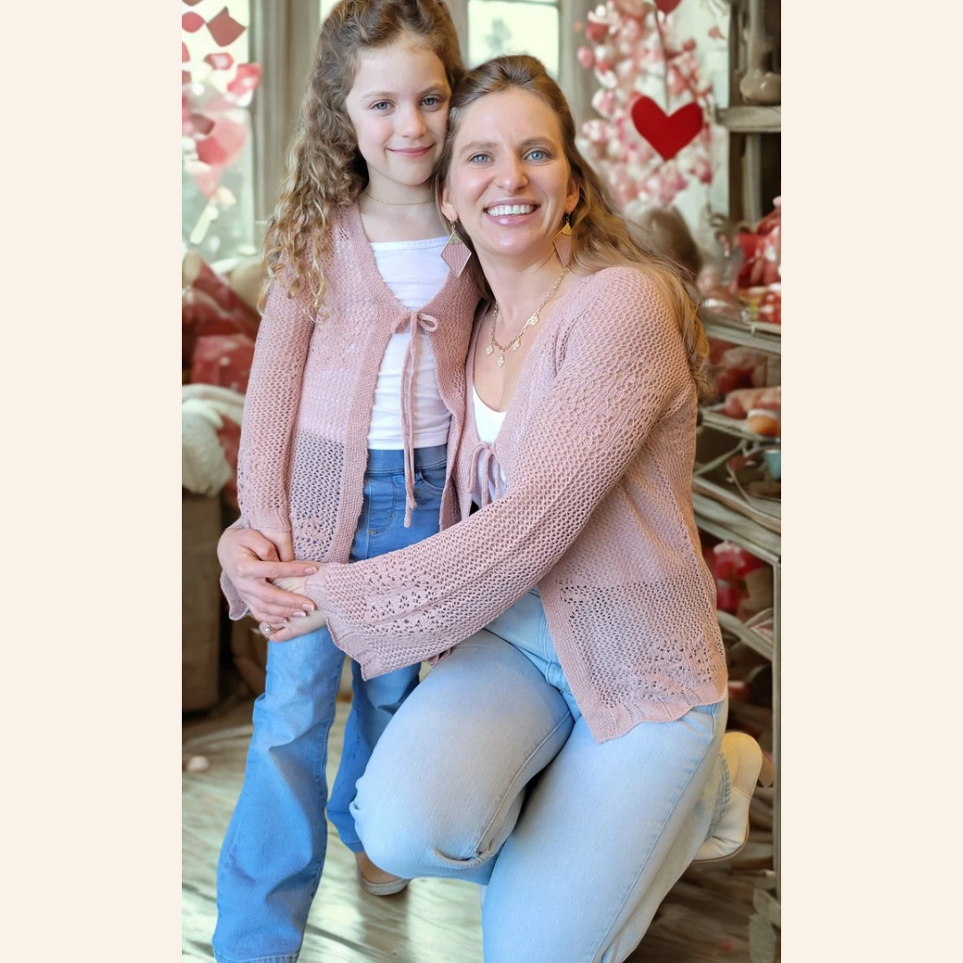 Crochet Bell Sleeve Cardigan